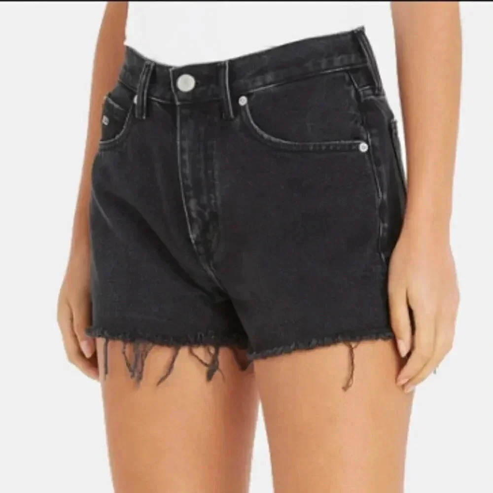 Tommy Hilfiger Black Denim Shorts Tommy Jeans Hot Pants
